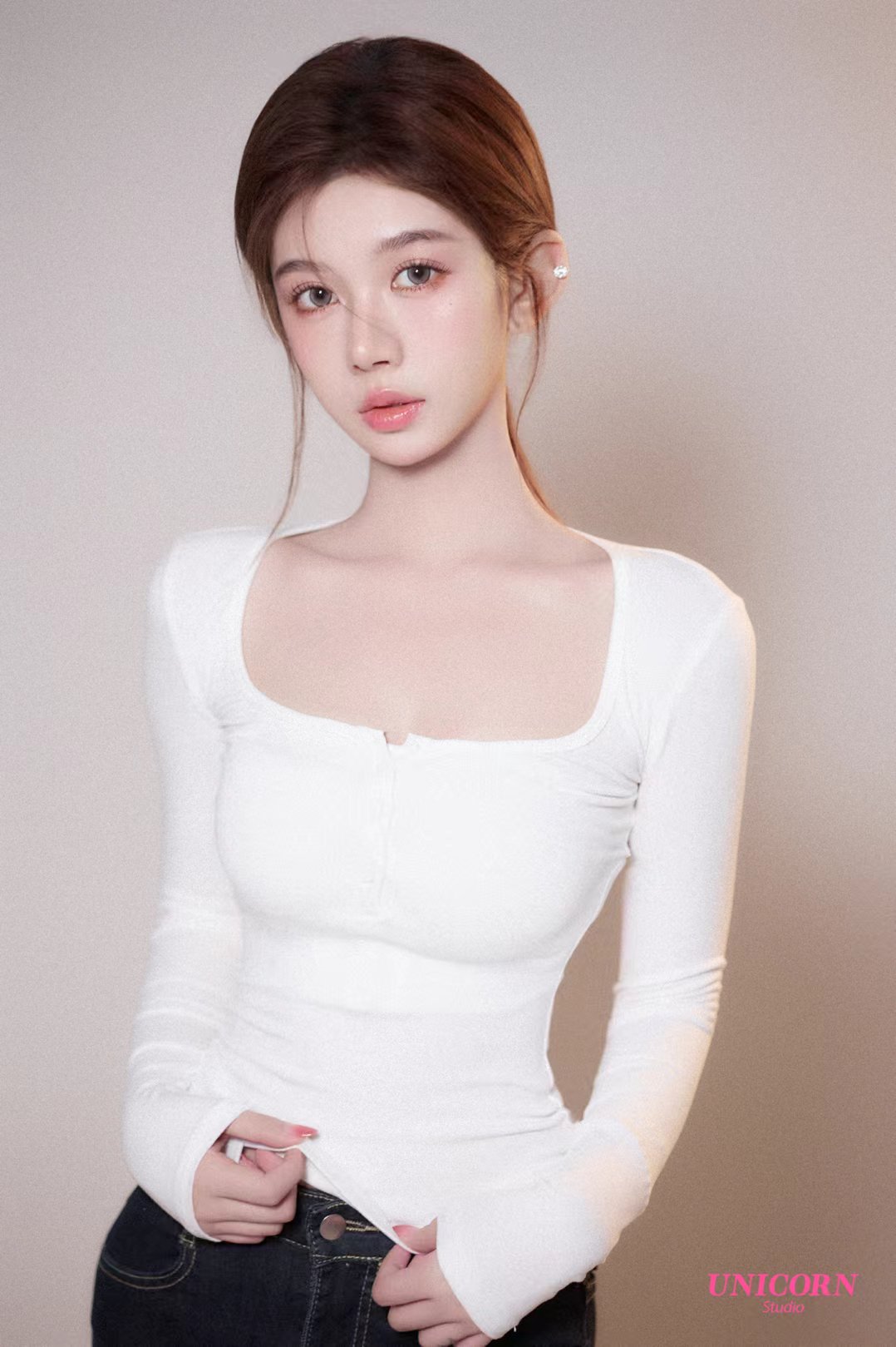 潮流女性肖像