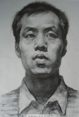 素描头像图片