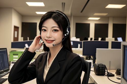 职场女性客服人物肖像摄影 捕捉专业与温度